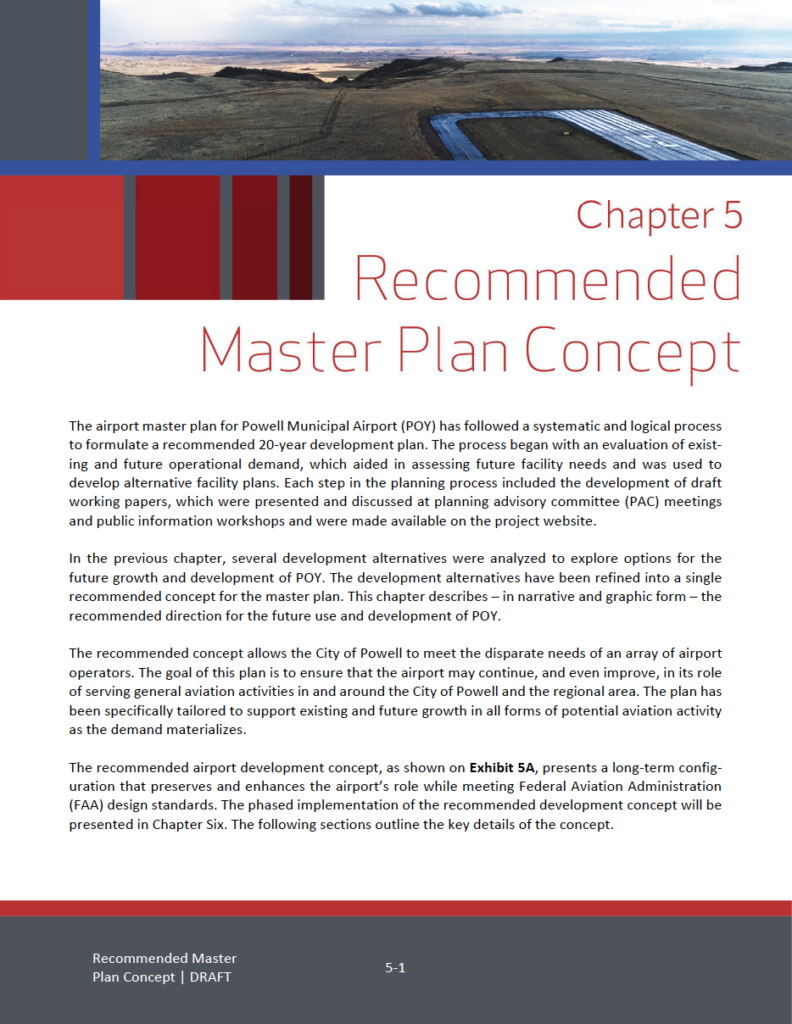 Master Plan Documents – Powell Municipal Airport Master Plan